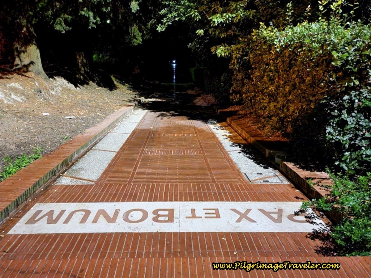 Pax et Bonum, Path of Peace and Happiness