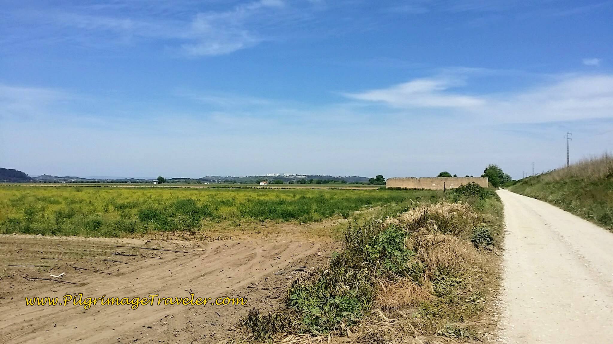 First Glimpse of Santarém, Far Ahead on the Hill