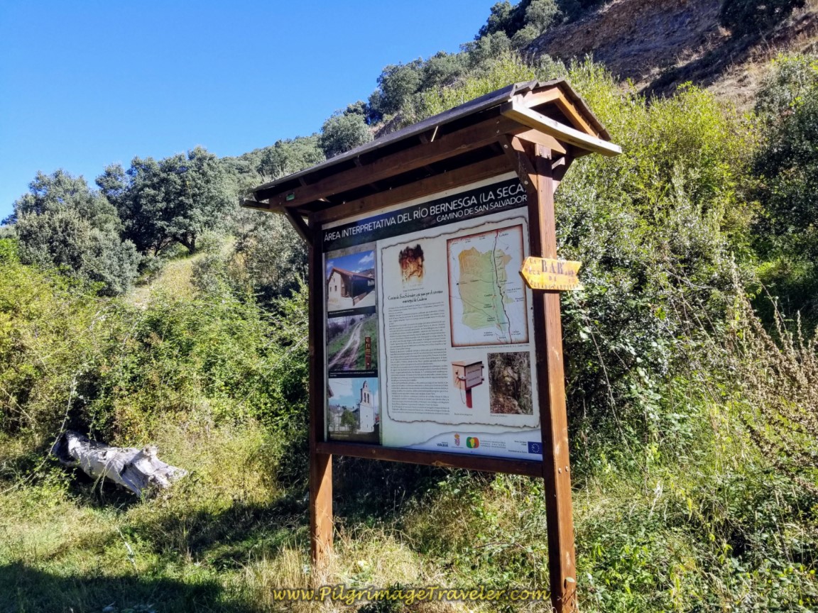 Information Board in La Seca