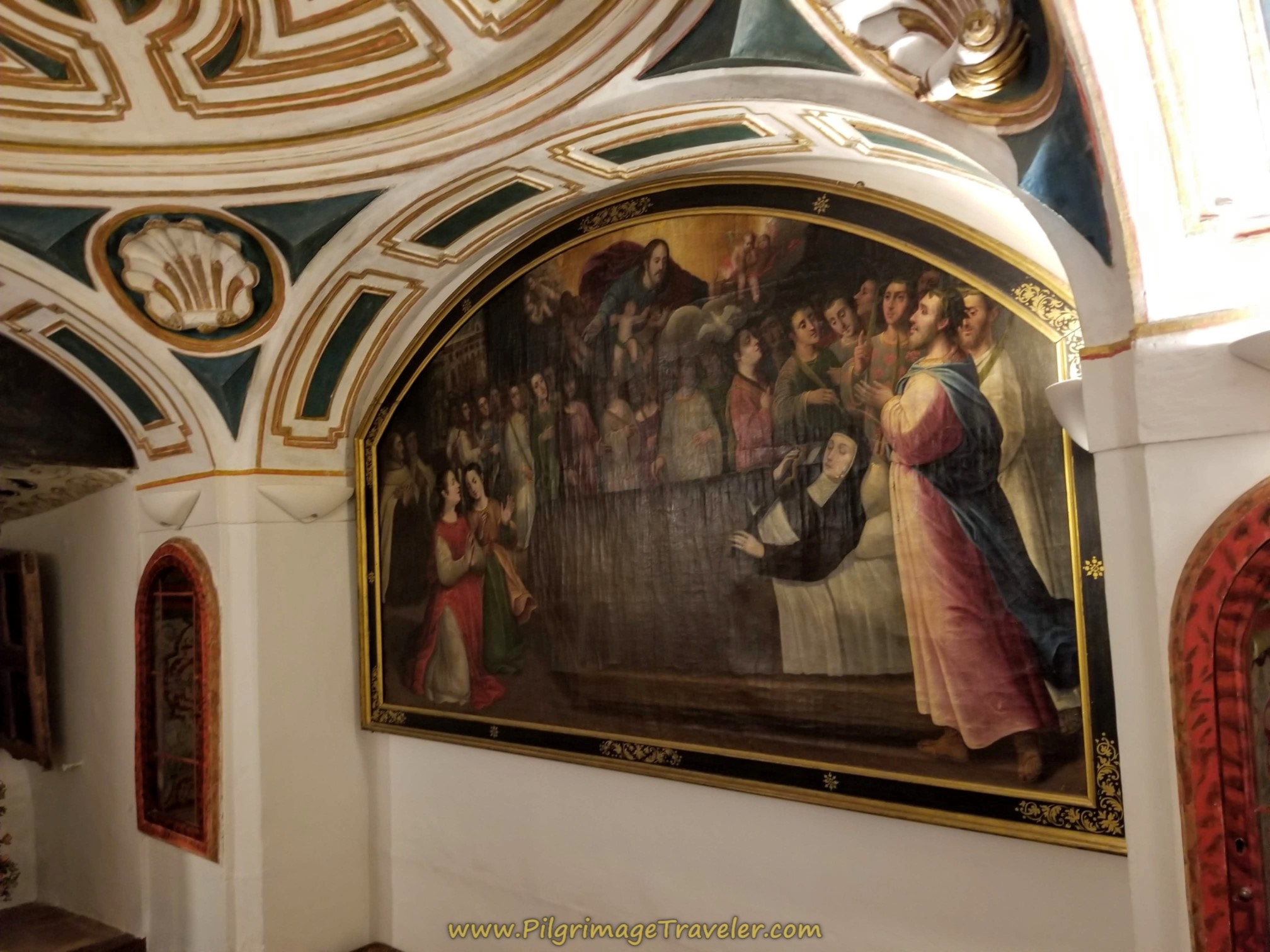 Painting of Scene of St. Teresa's Death Painting of Scene of St. Teresa's Death