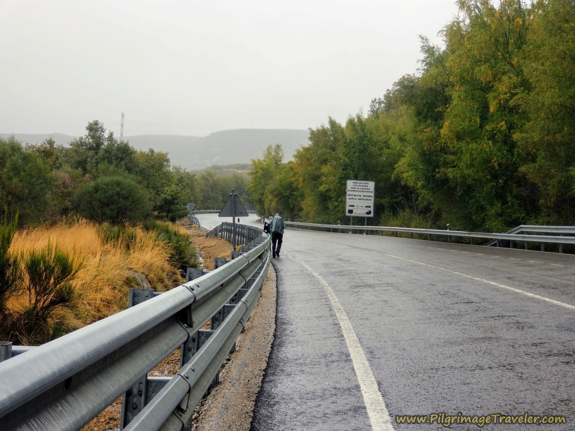 Steady Rain Continues on the Climb