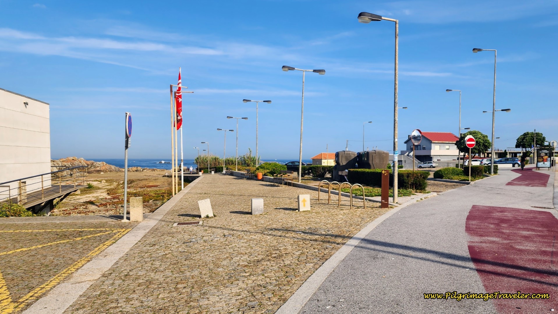 Turn Left Off Rua de Almeiriga Norte at Praia do Facho