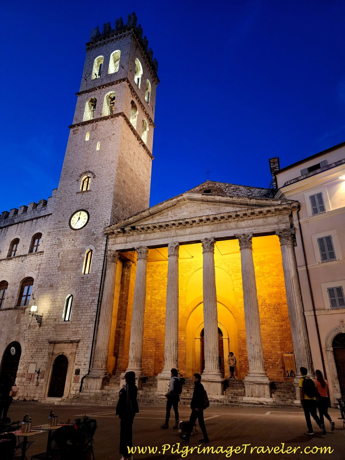 Chiesa di Santa Maria sopre Minerva, day ten, Way of St. Francis, Valfabbrica to Assisi