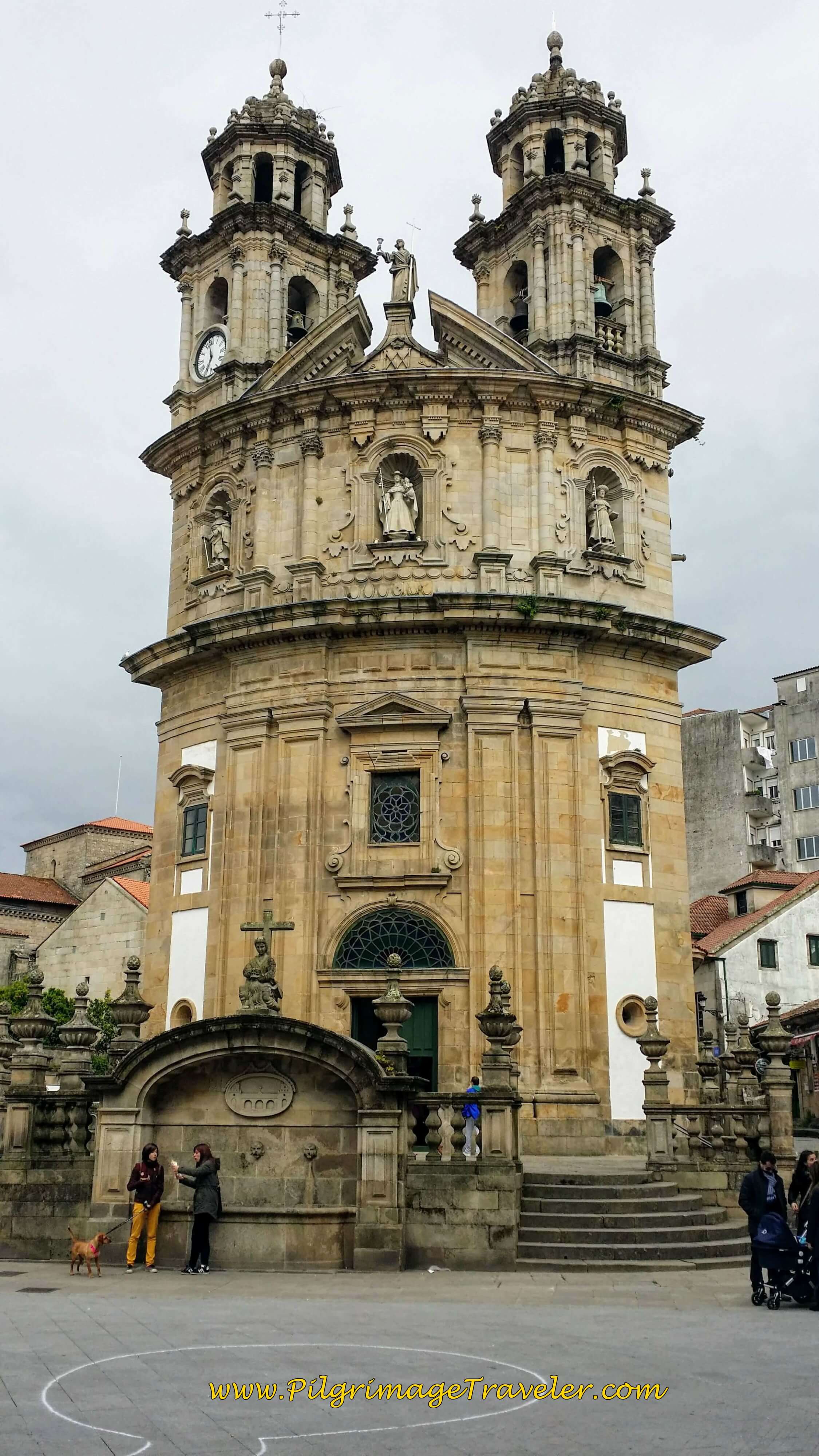 Capela de Virxe Peregrina de Pontevedra, Pilgrim's Chapel in Pontevedra Camino Portuguese Central Route: Capela de Virxe Peregrina de Pontevedra, Pilgrim's Chapel in Pontevedra