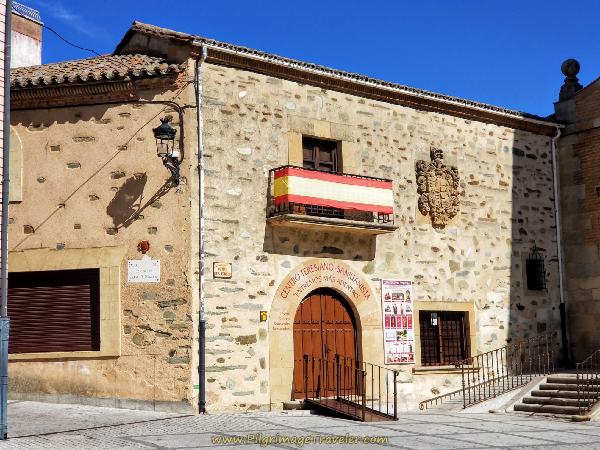Centro Teresiano Sanjuanista in the Plaza Santa Teresa, Alba de Tormes