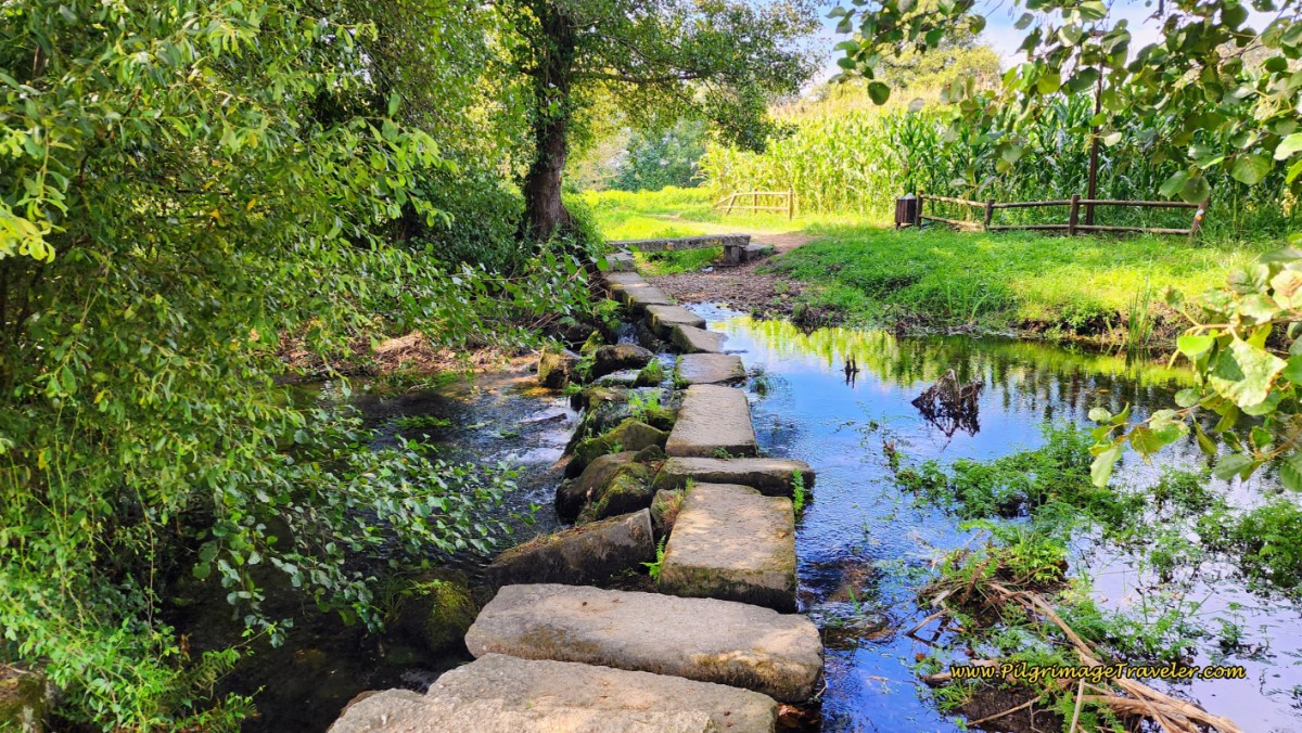 Stone Footbridge Across the Armenteira River