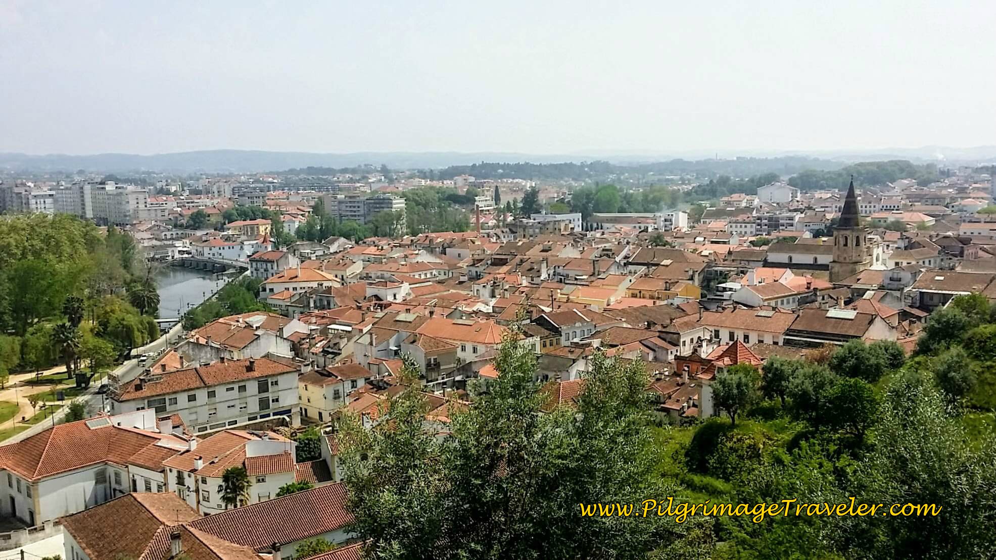 Bird's Eye View of Tomar