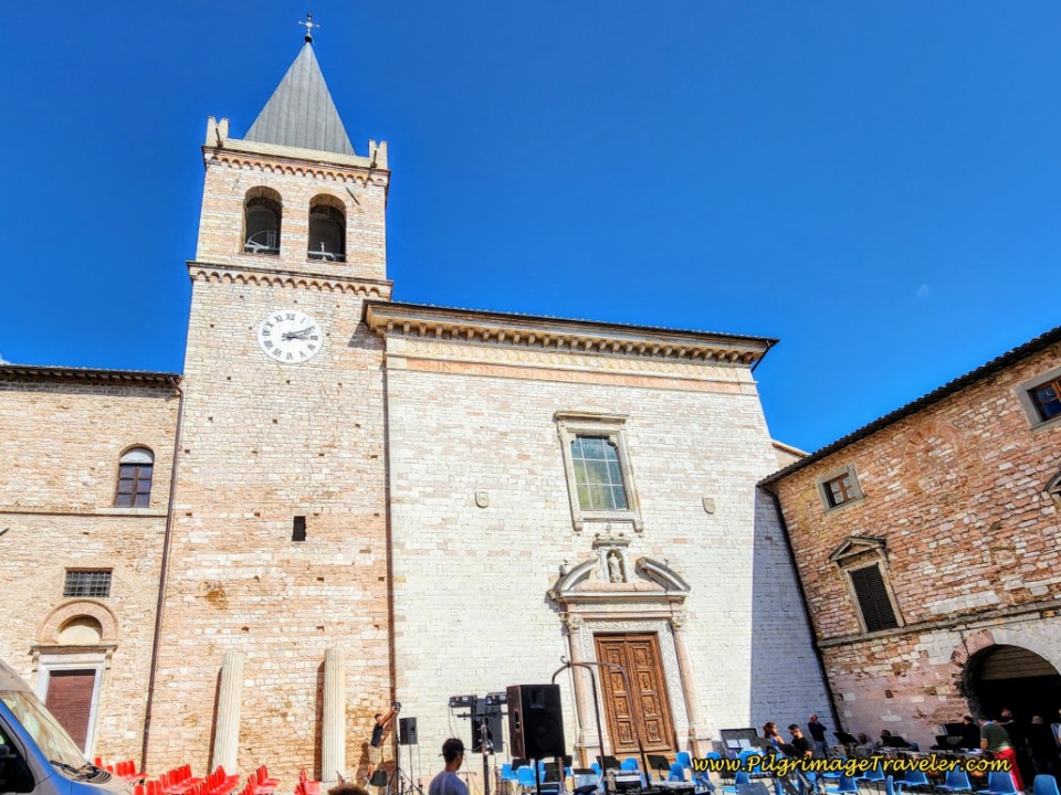 Way of St. Francis: Day Eleven, Assisi to Spello, Chiesa di Santa Maria Maggiore in Spello