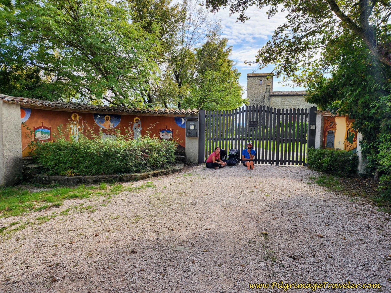 Ostello Eremo di San Pietro in Vigneto and Italian Pilgrims