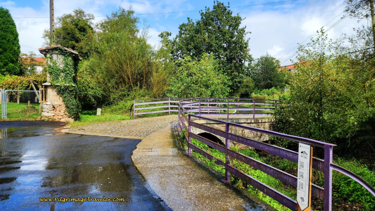 Medieval Bridge Over the Rio Tinto