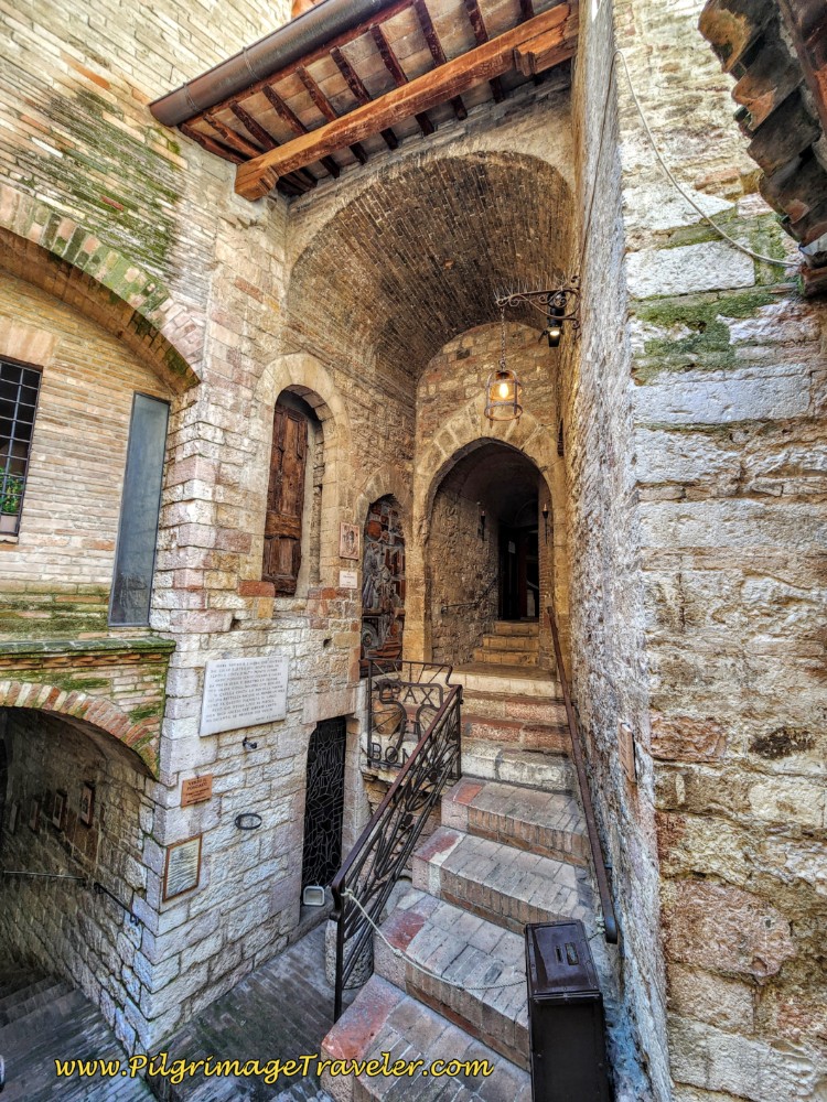 Entrance to the Home of St. Francis, Leads to the Chiesa Nuova, Assisi