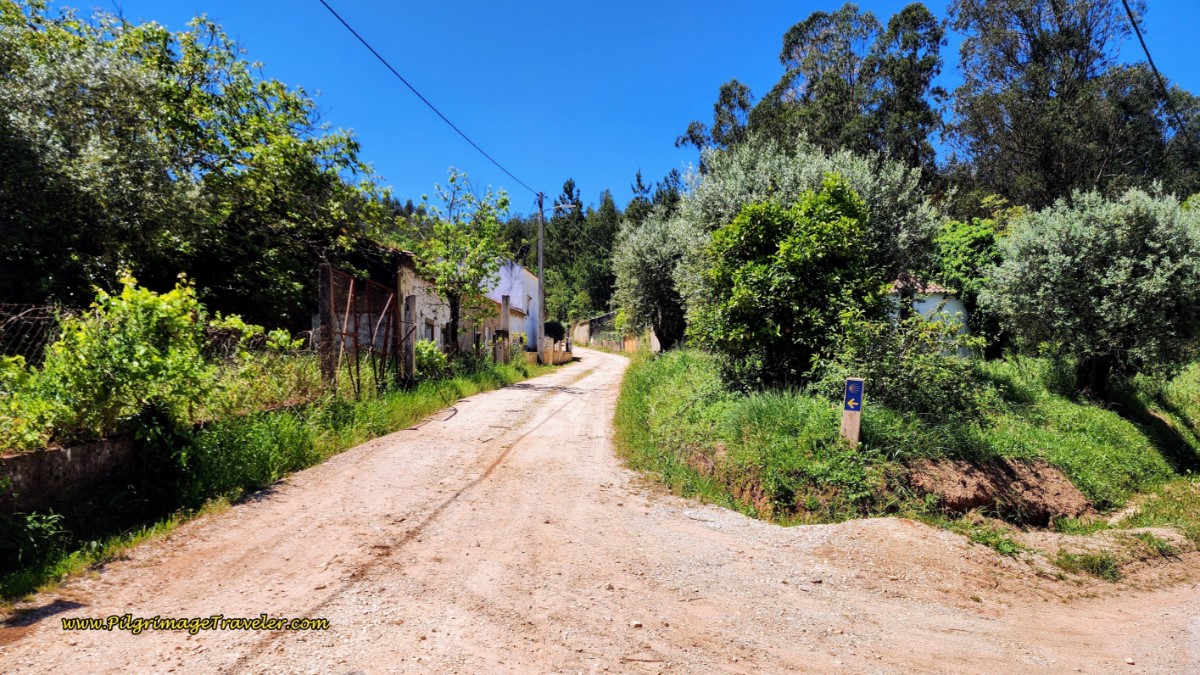 Turn Left Off the N348 Here