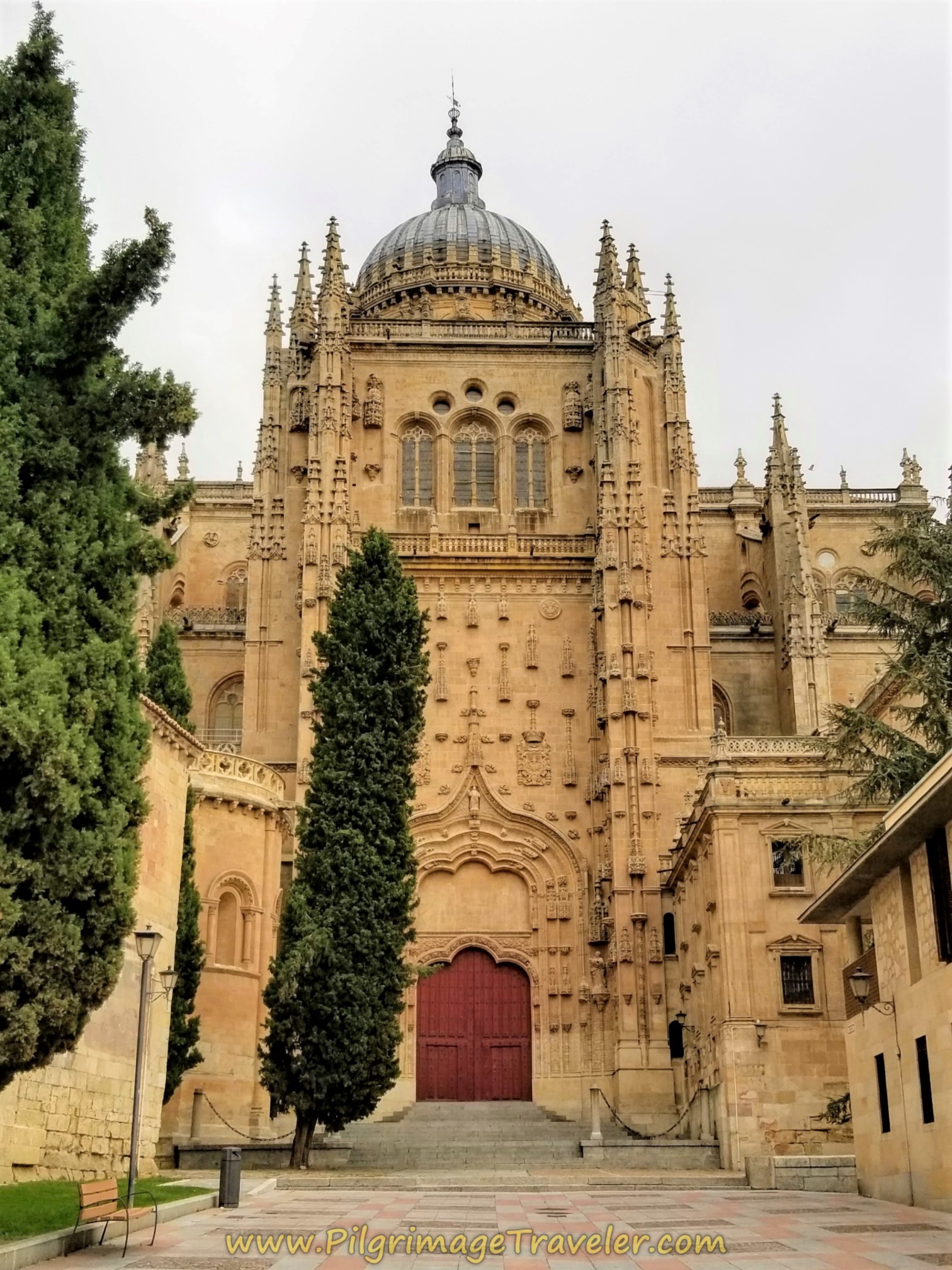 Salamanca Cathedral, Patio Chico Door