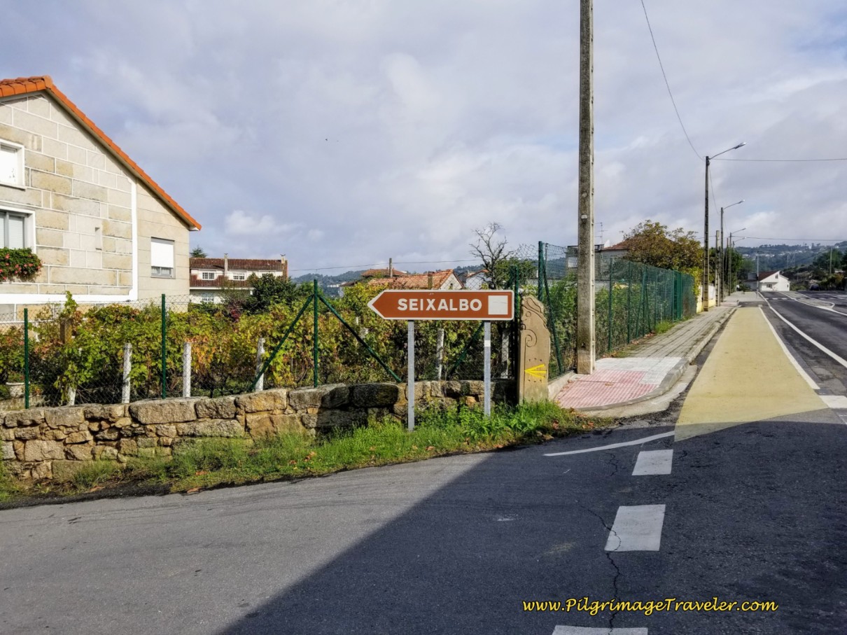Left Turn Towards Seixalbo