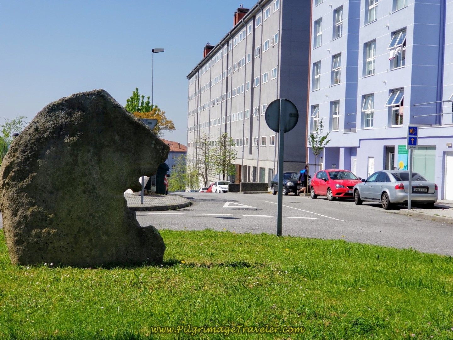 Straight On at Roundabout By Horse Sculpture on day eight of the English Way Straight On at Roundabout By Horse Sculpture on day eight of the English Way