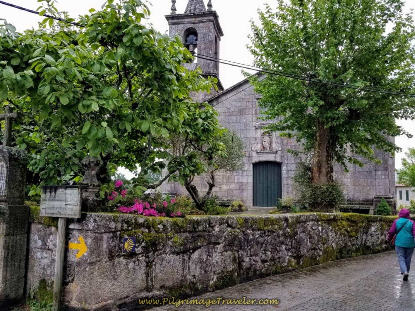 Igrexa de San Bartolomeu in Tui, on day twenty on the central route of the Portuguese Camino