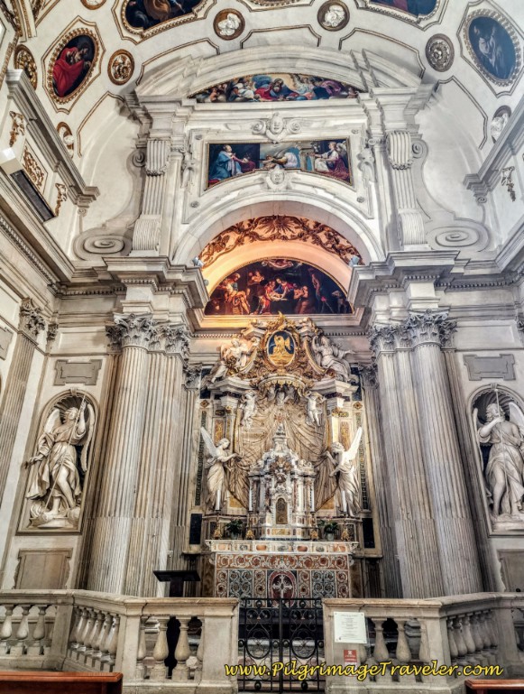 Way of St. Francis: Spoleto, Italy - Cappella del Santissimo Sacramento, Duomo di Spoleto