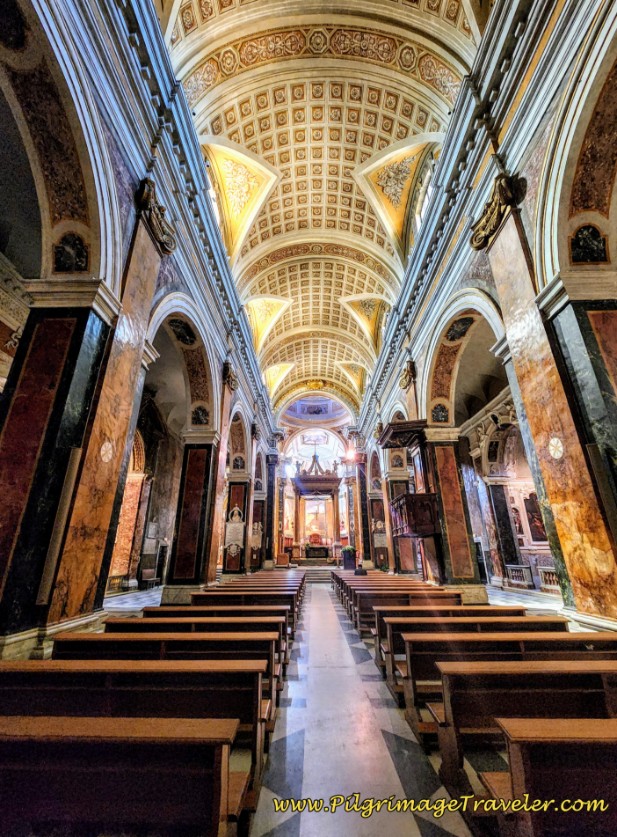 Way of St. Francis: Rieti, Italy - Central Nave, Duomo di Rieti