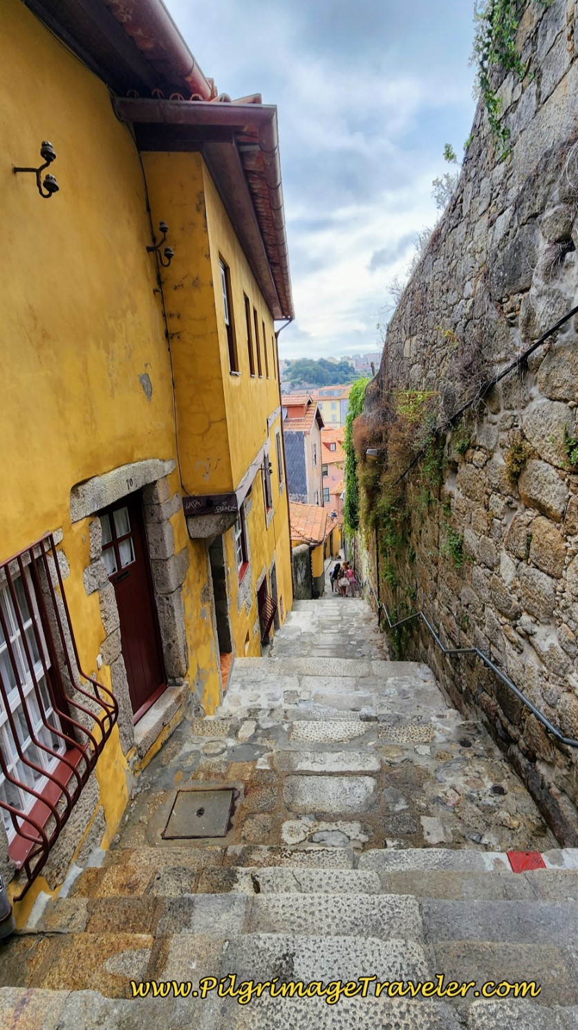 Continue Down the Escadas do Barredo