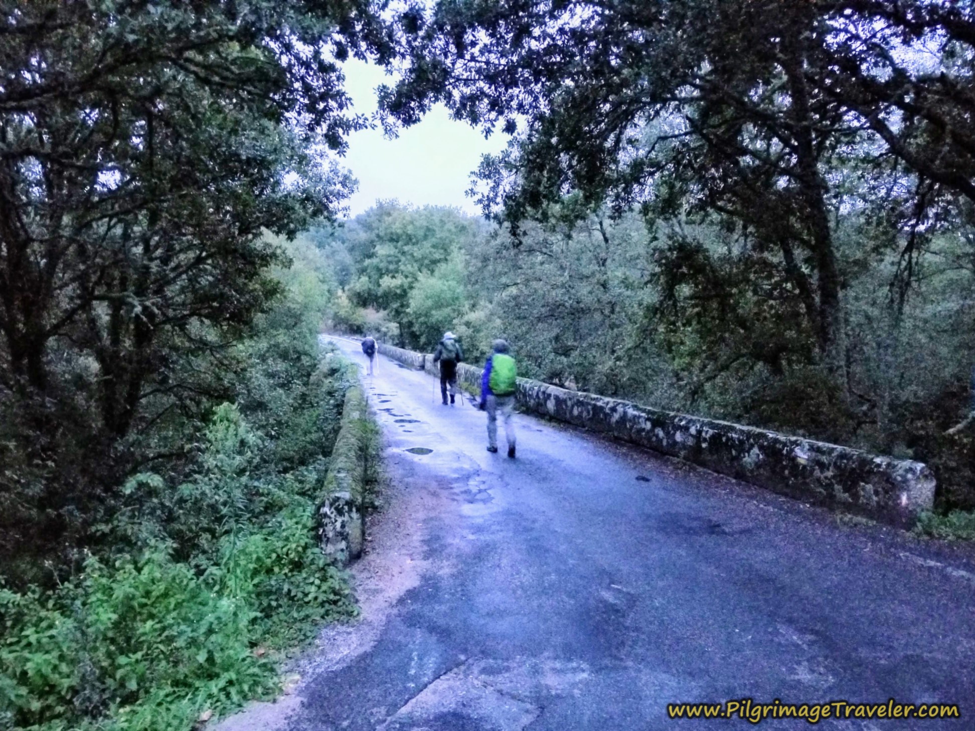 Cross Río Arnoia, Camino Sanabrés, Xunqueira de Ambía to Ourense