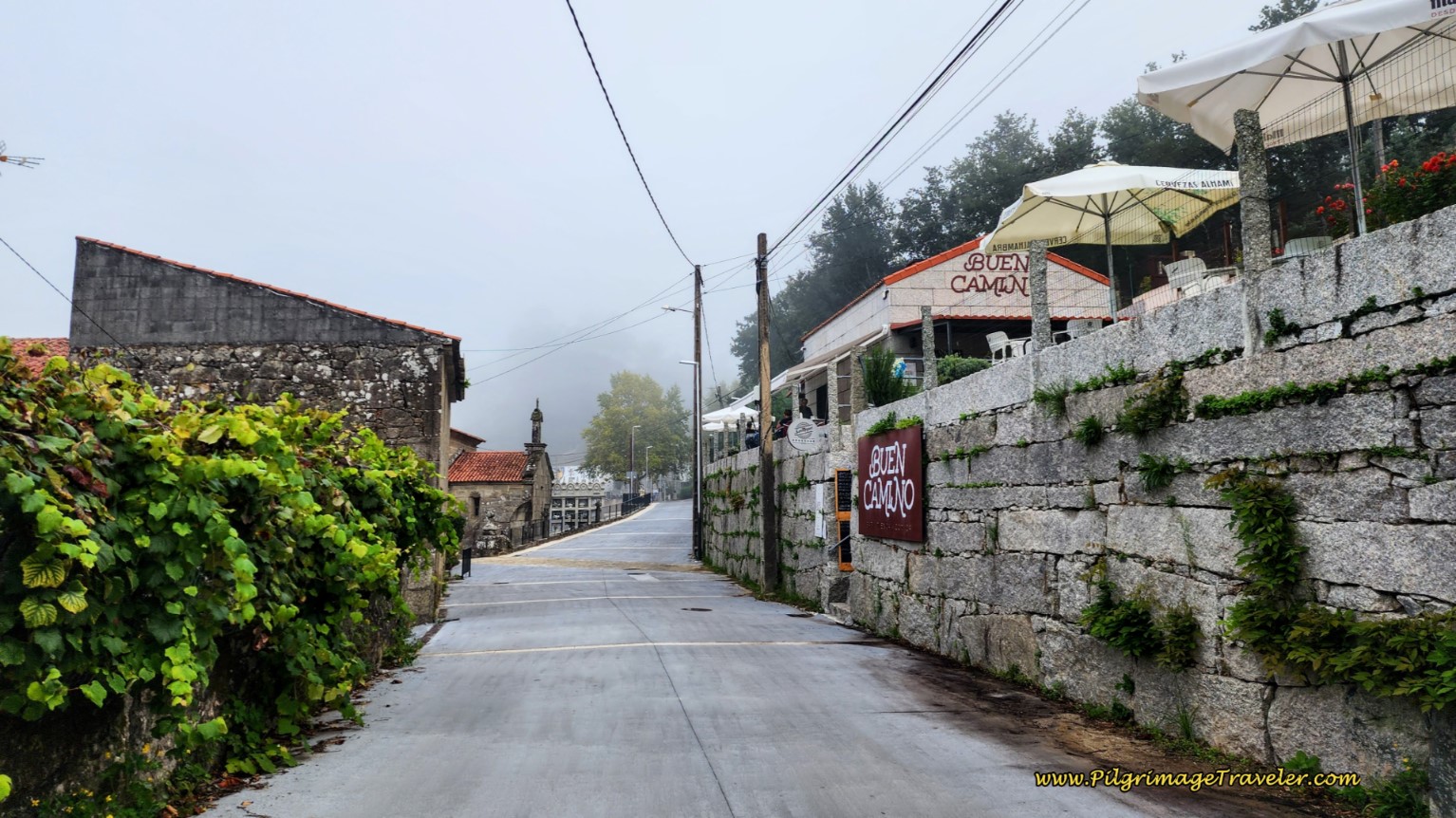 Entering San Miguel de Valga