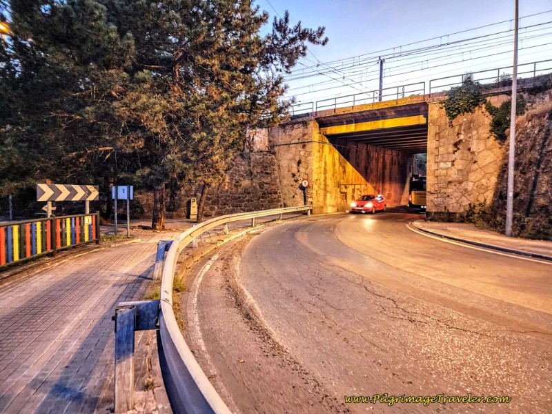 Turn Left at Waymark Before the Tunnel