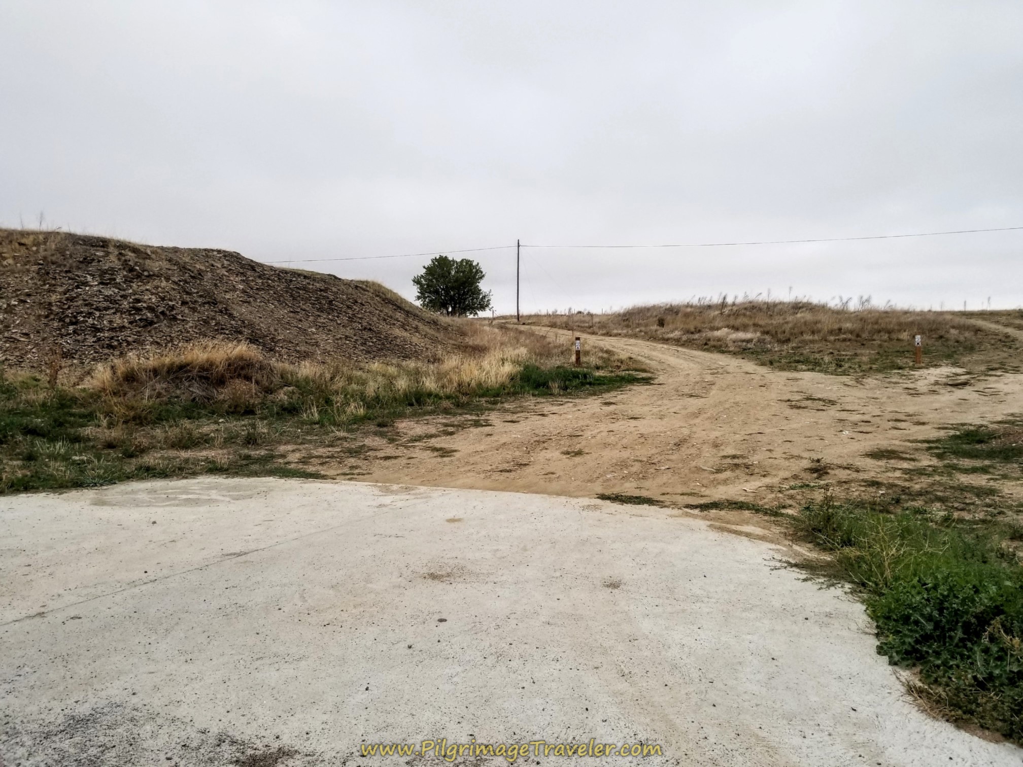 Right Turn Towards the Camino Natural Via de la Plata Right Turn Towards the Camino Natural Via de la Plata