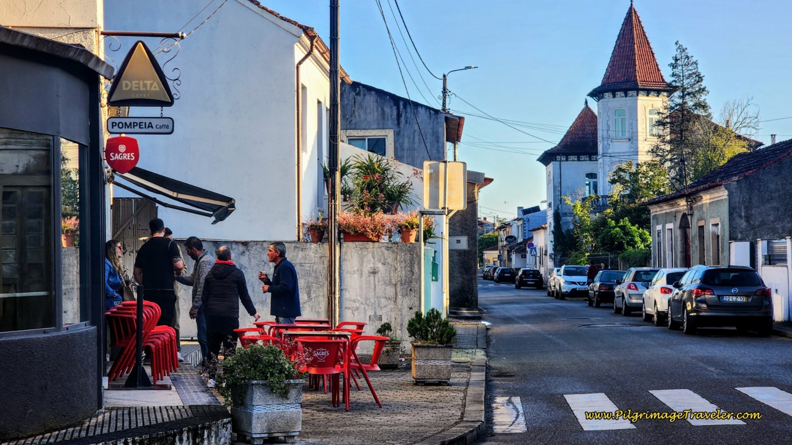 The Pompeia Caffé in Mourisca do Vouga