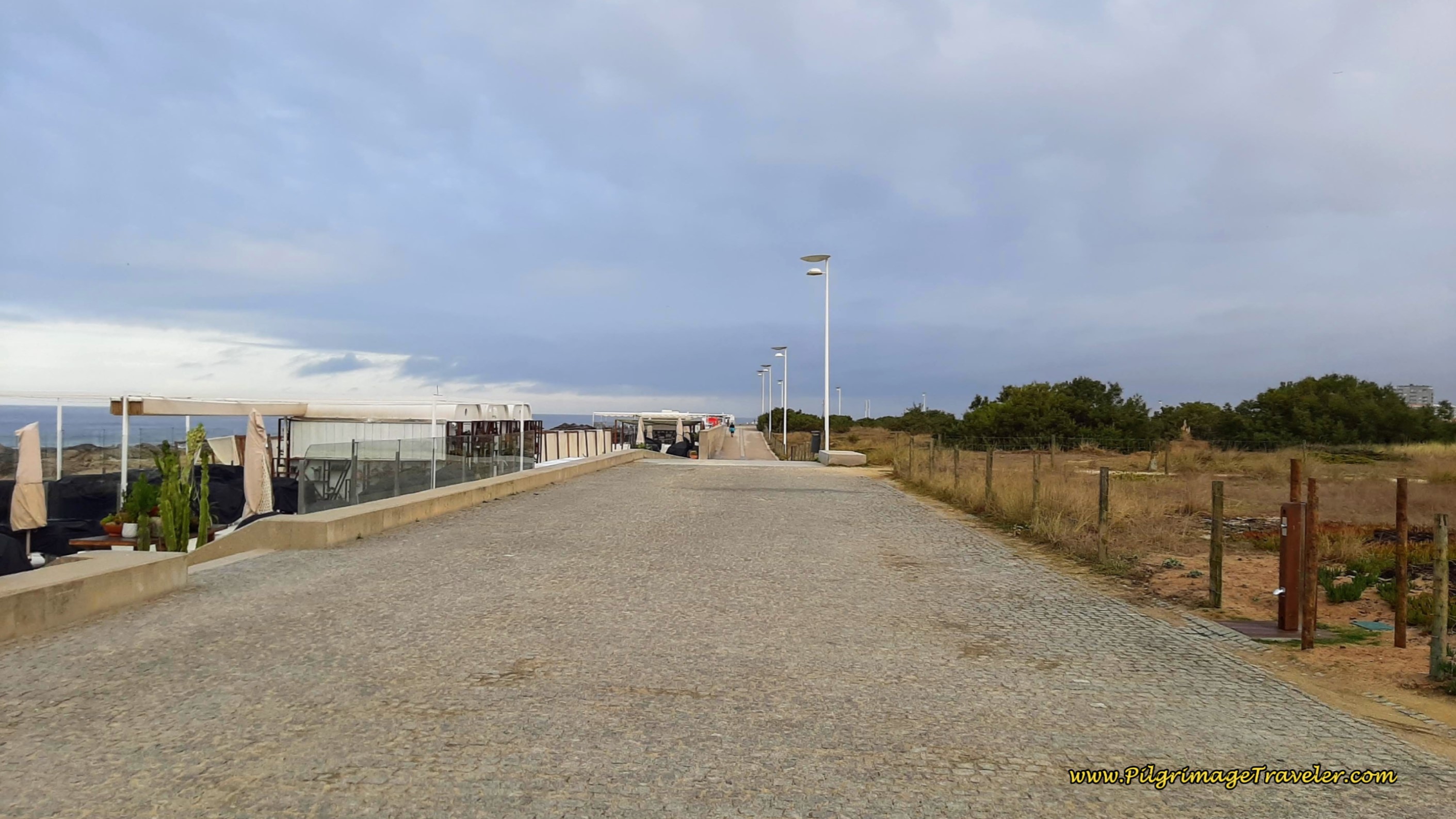Walking Toward the Praia de Forno