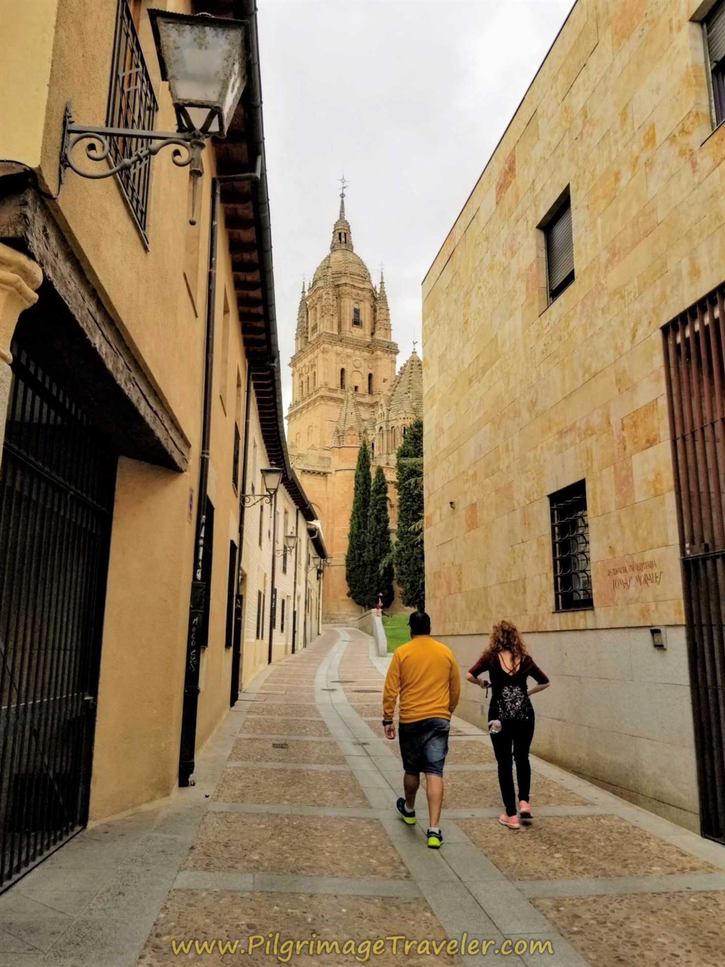 Along the Calle Arcediano, Ieronimus Tower in View Along the Calle Arcediano, Ieronimus Tower in View