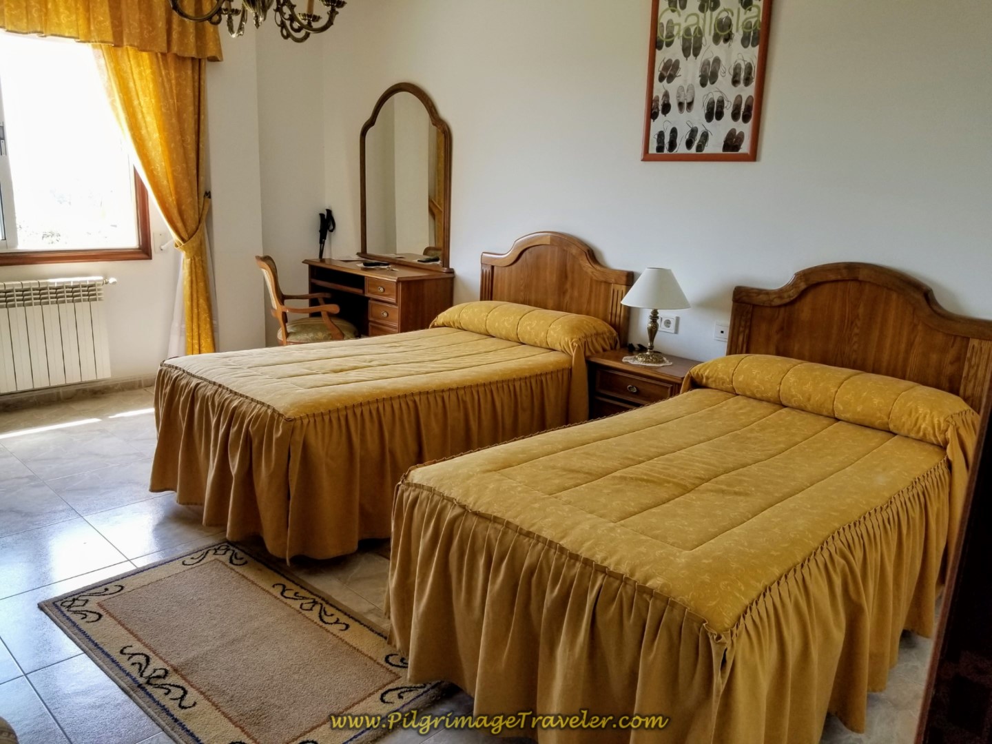 Pensión Residencial Ó Mesón Novo on day six of the English Way