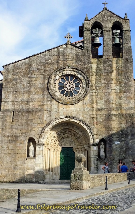 Igrexa de Santa María do Azougue in Betanzos on day four of the English Way
