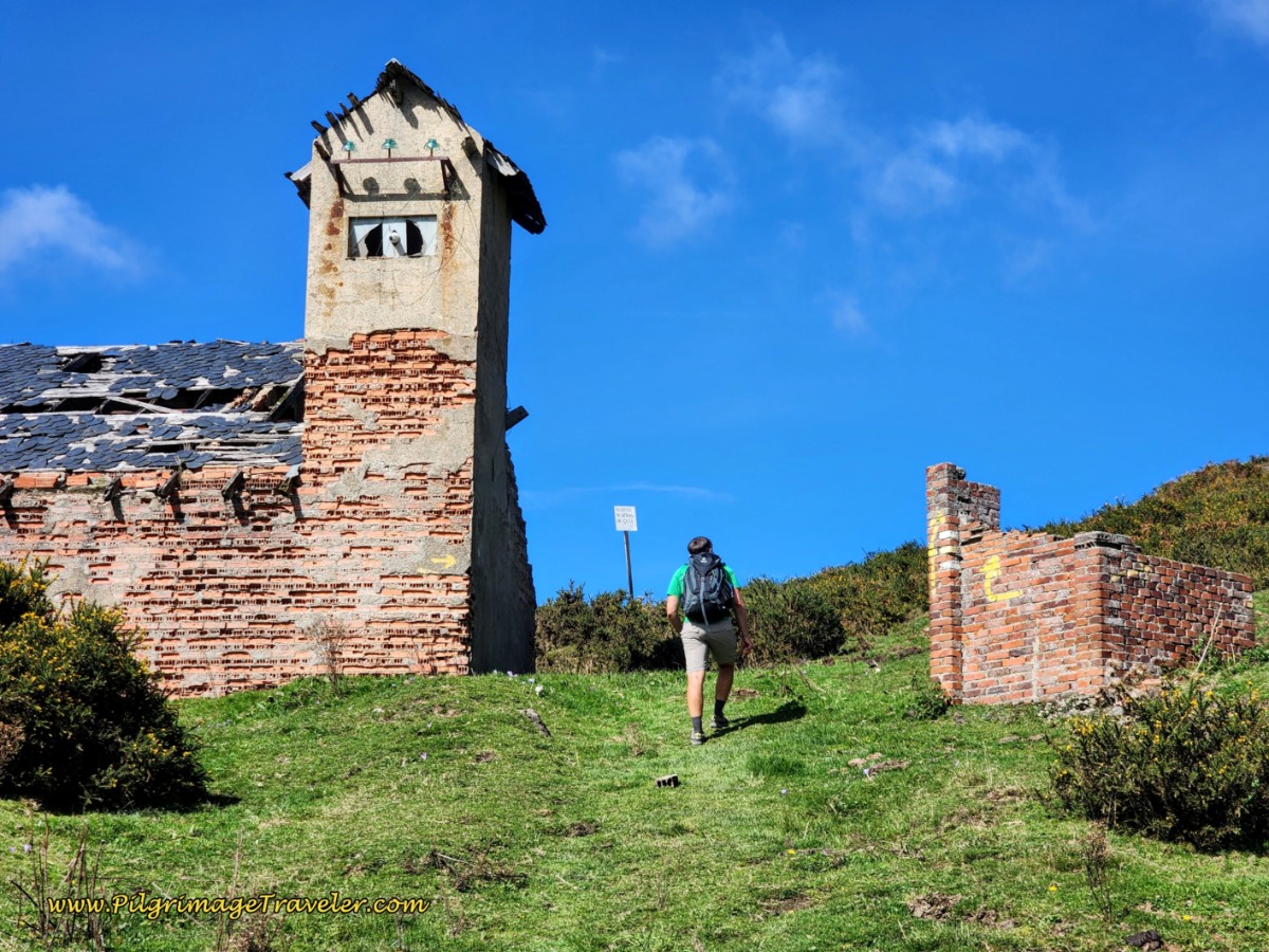 Track Leaving the N-630 Toward Asturias Border