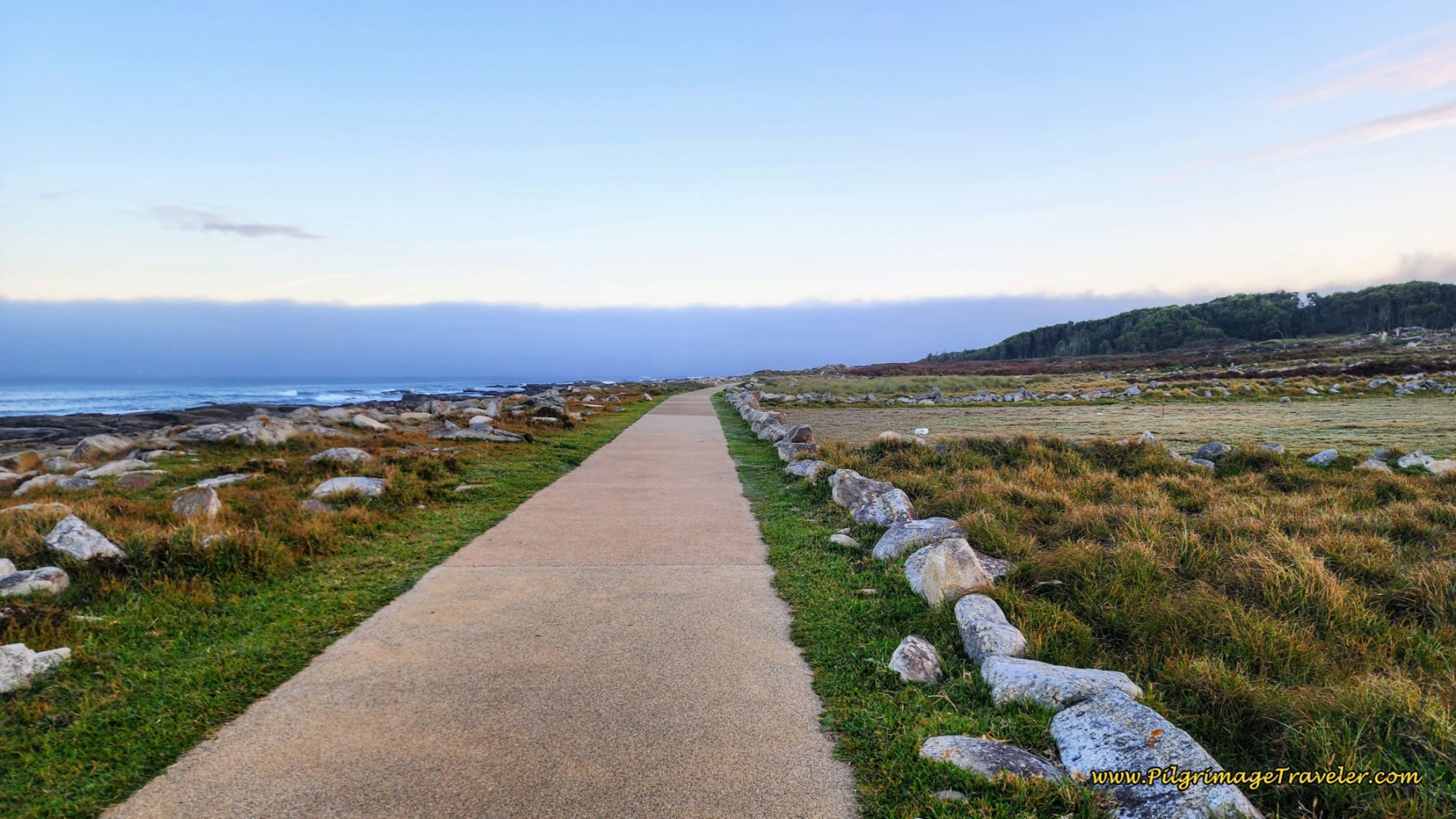 Senda Litoral After the Capela Santo Isidro