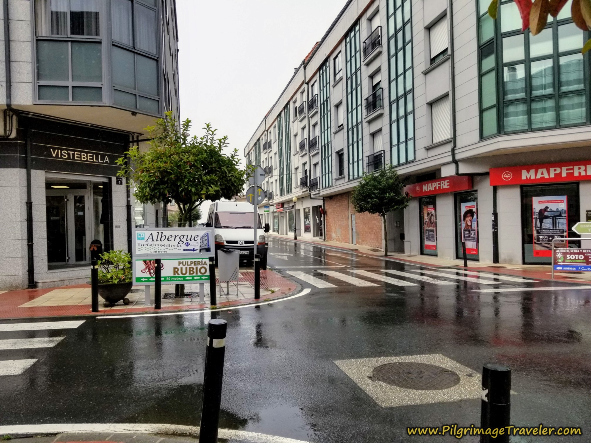 Along the Rúa Santa Eulalia, Silleda