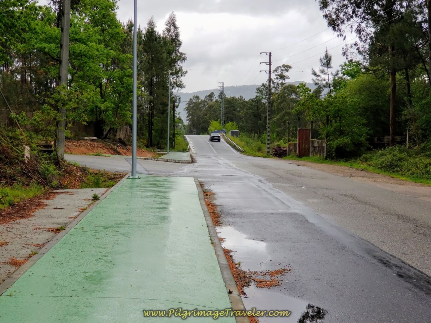 A Pilgrim's Green Beltway on day twenty on the central route of the Portuguese Camino