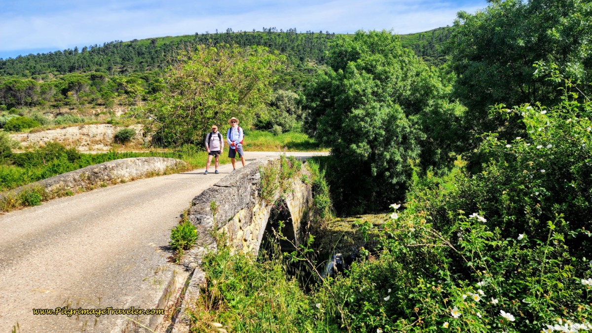 Rich and Pilgrim Friend on the Ponte Filipina