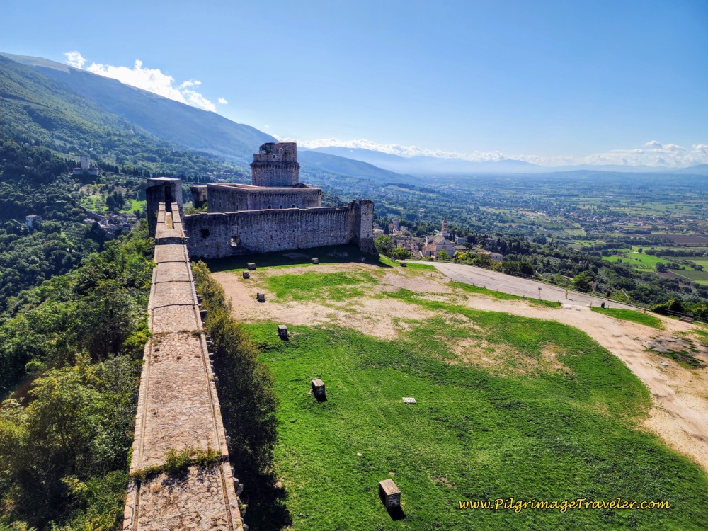 Passageway to the Polygonal Tower, From Above