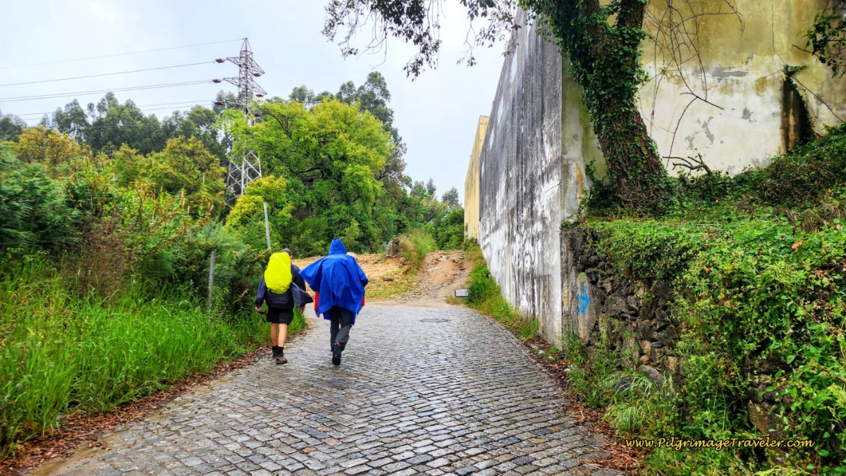 Stay Straight at High Wall, onto Dirt Lane