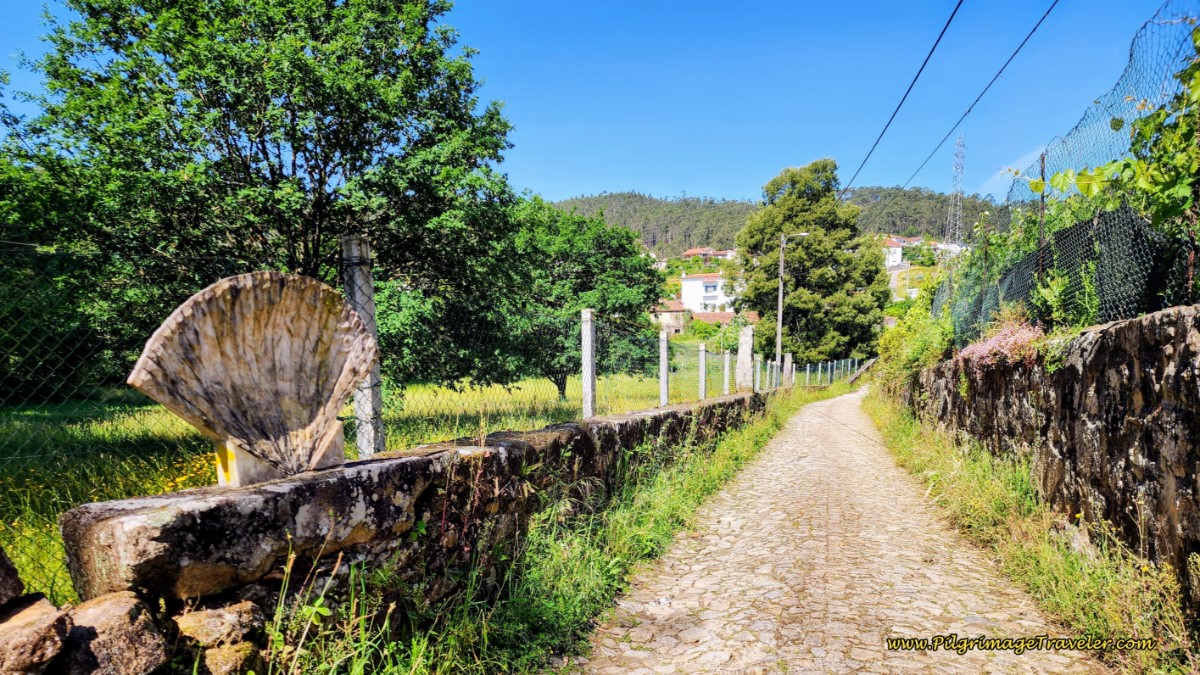 Approaching the Medieval Bridge on the Rua Ponte Medieval