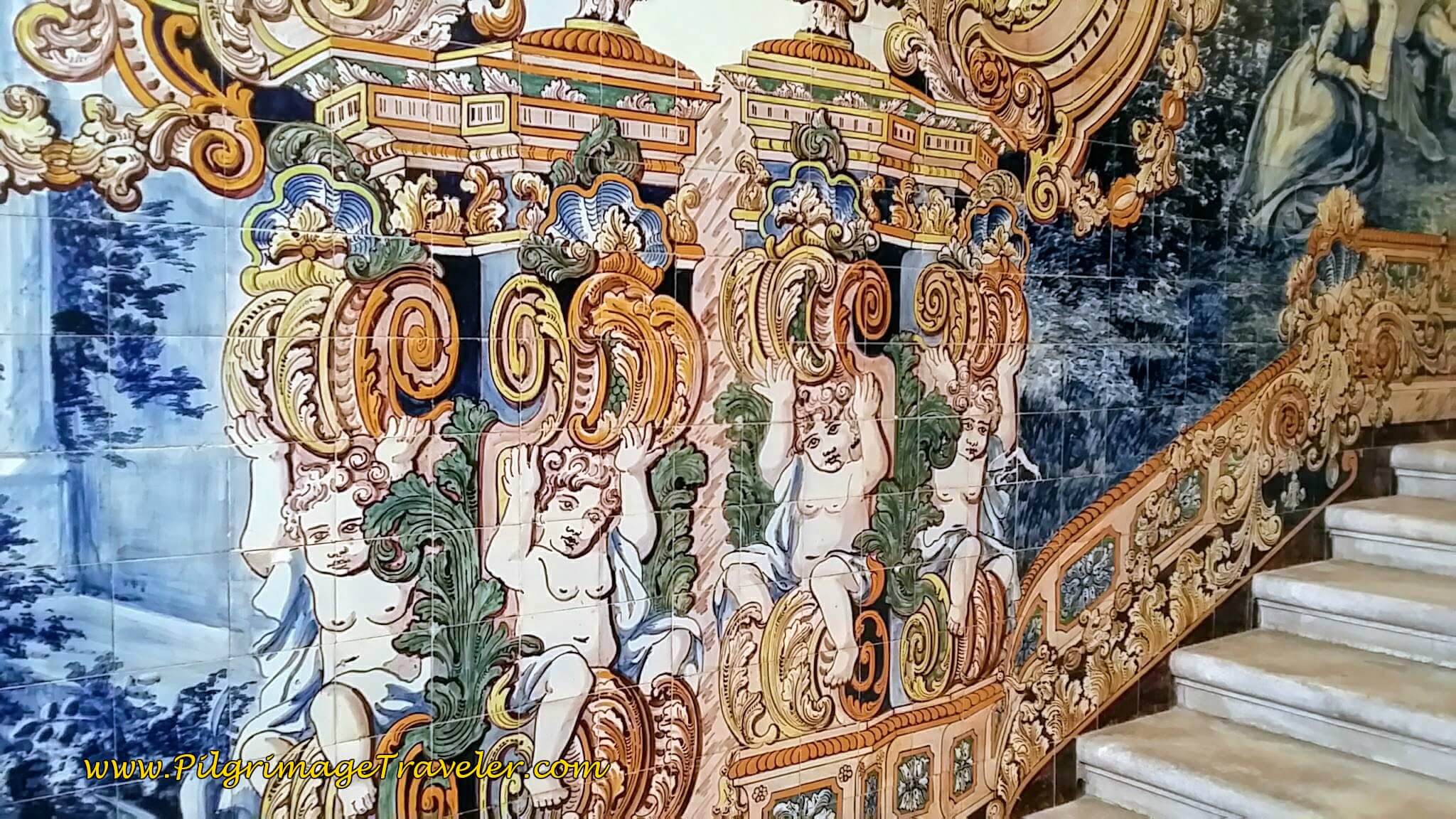 Murals at the Coimbra Portagem Hostel