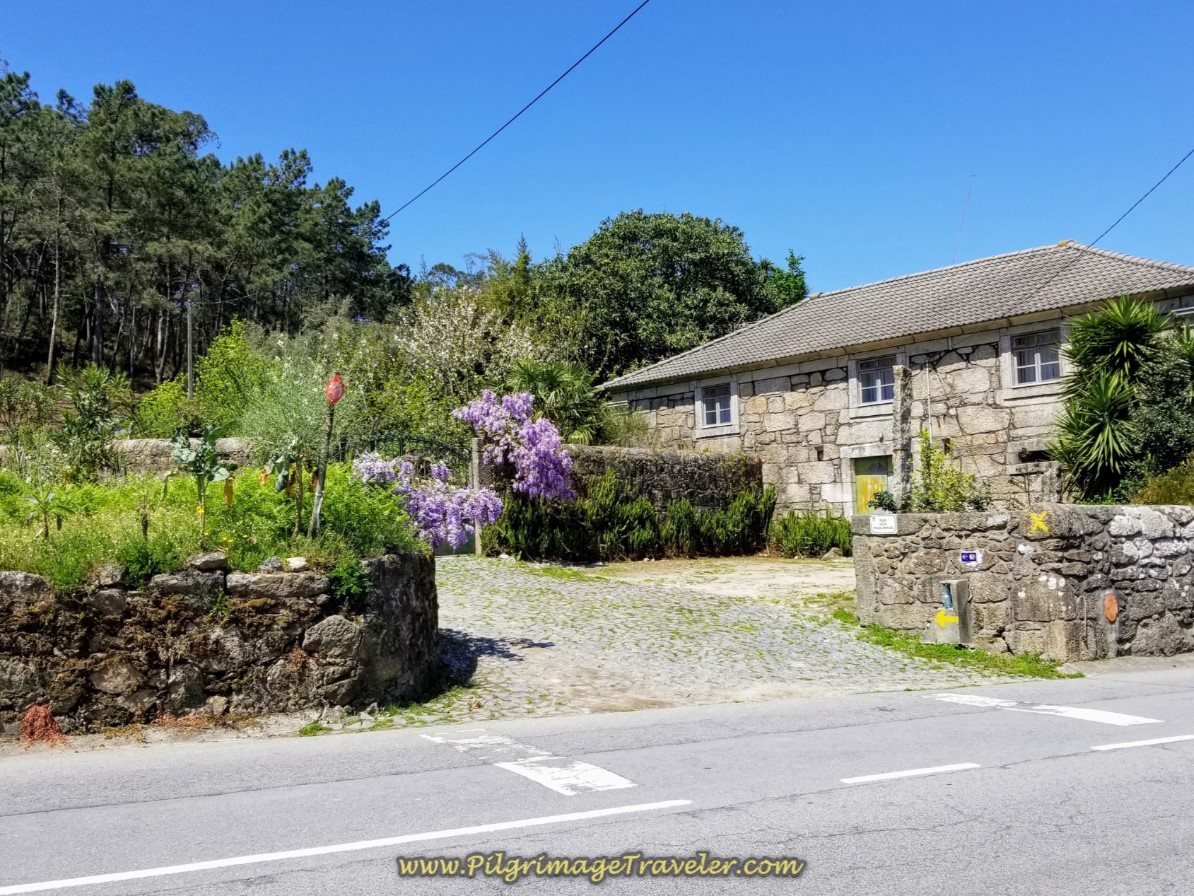 Turn Off EN306 Here on day sixteen on the Central Route of the Portuguese Way