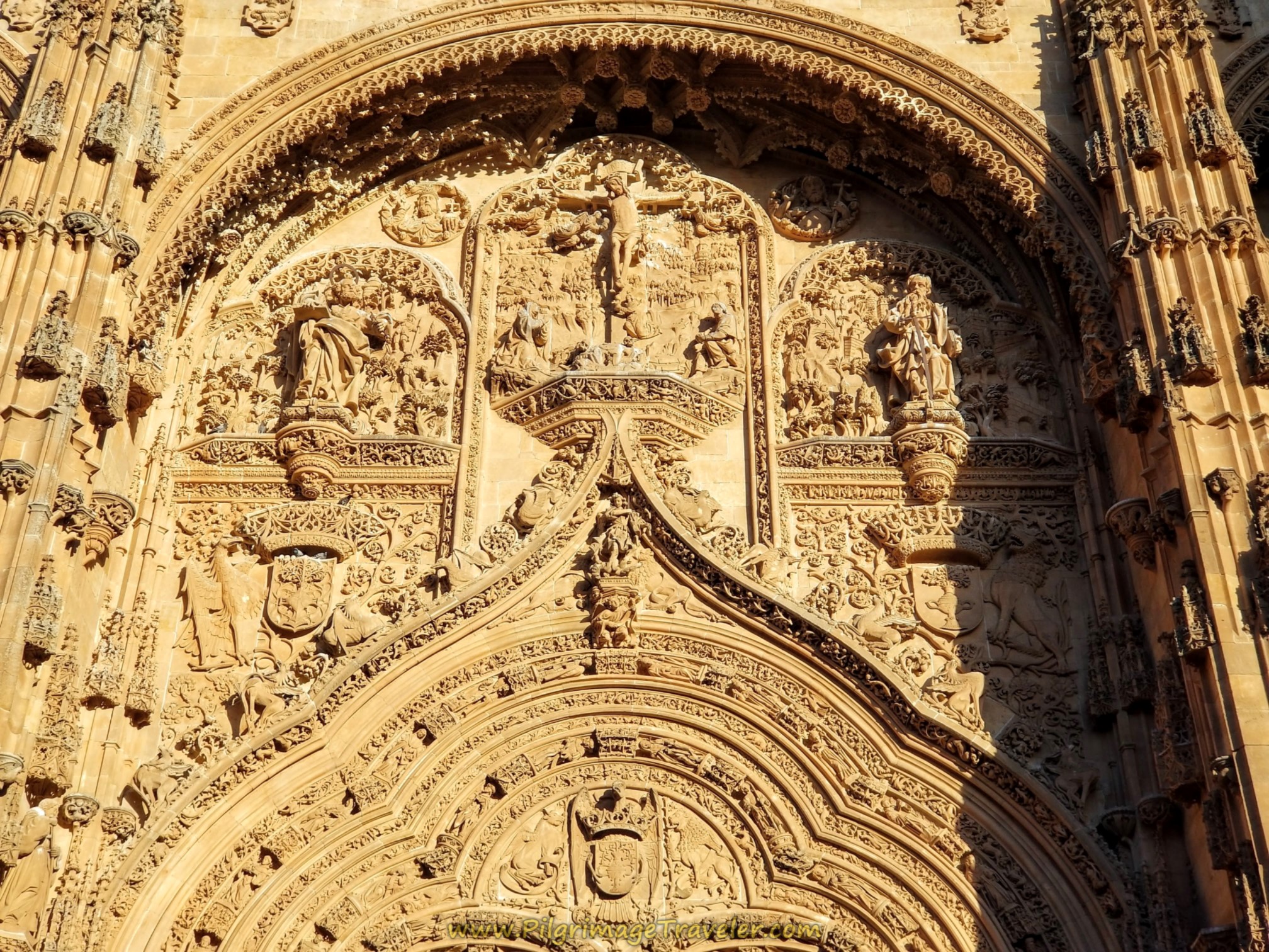 Catedral de Salamanca, West Door Close-Up Catedral de Salamanca, West Door Close-Up