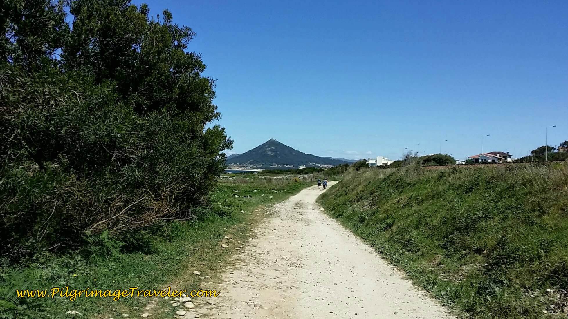 Monte de Santa Trega Ahead on day eighteen of the Camino Portugués on the Coastal Route Monte de Santa Trega Ahead on day eighteen of the Camino Portugués on the Coastal Route