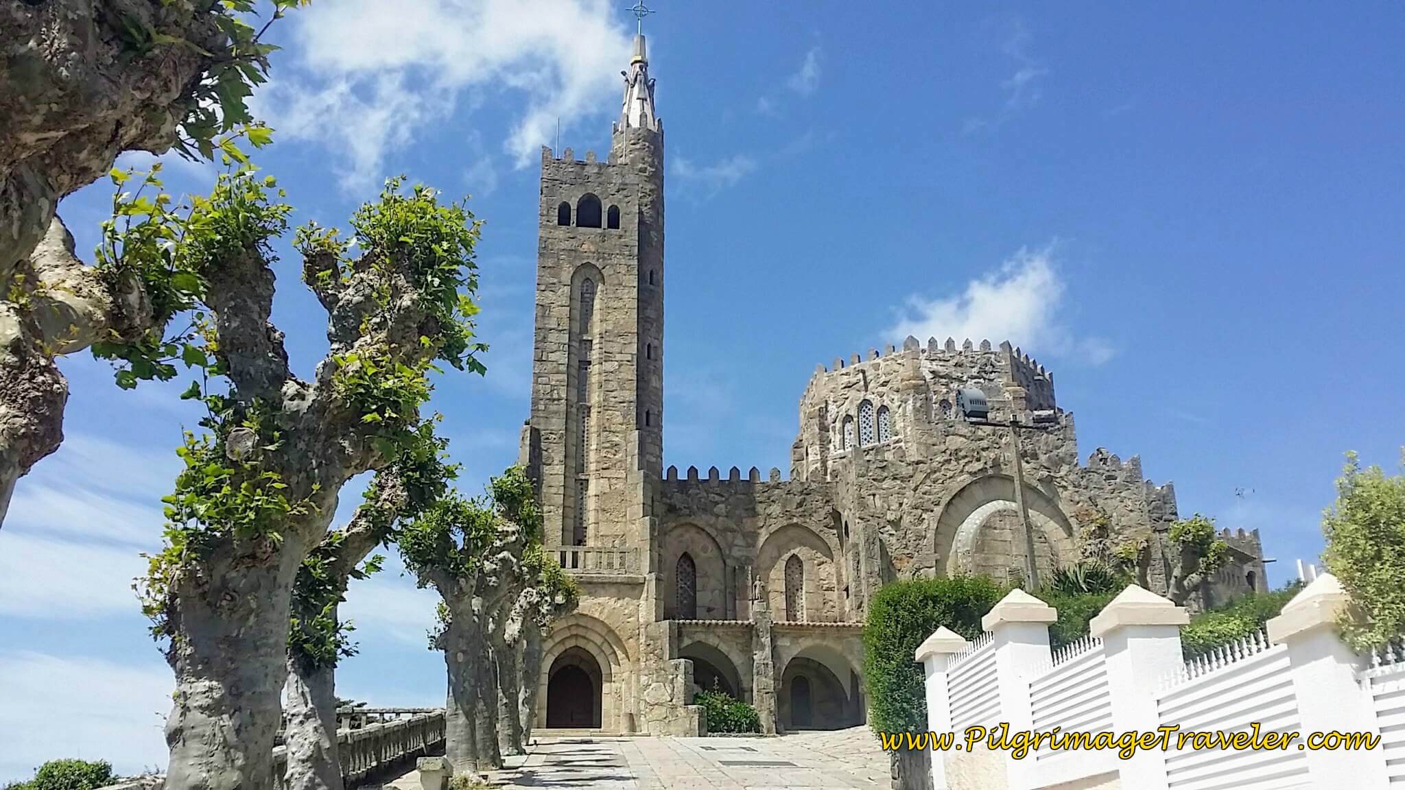 Parroquia de San Xoán de Panxón on day twenty, Camino Portugués on the Senda Litoral