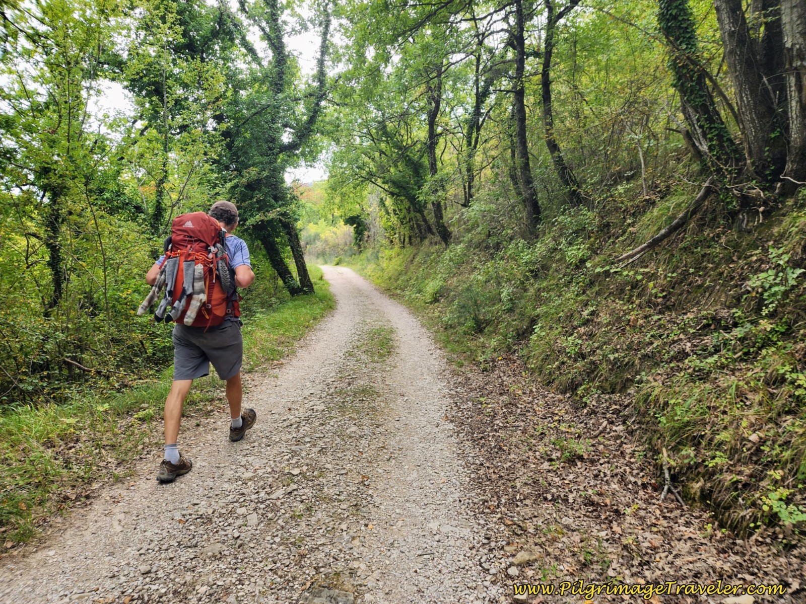 Downhill Walk to the Chiesa di Caprignone