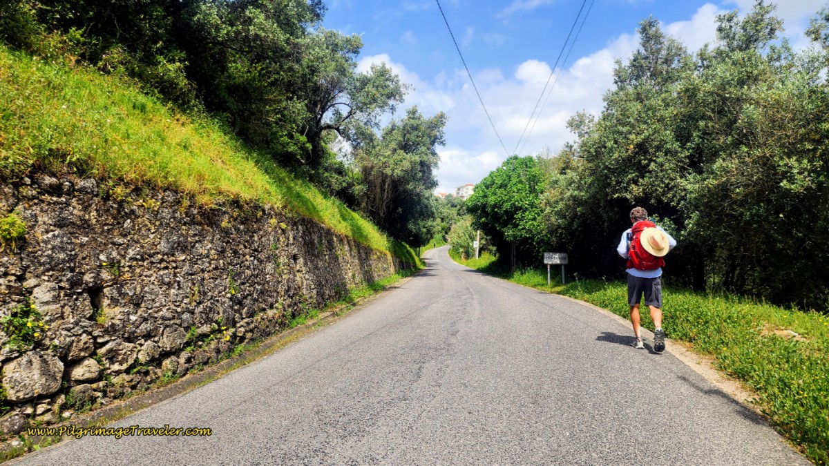 At Last, Here the Signpost says, "Santarém"