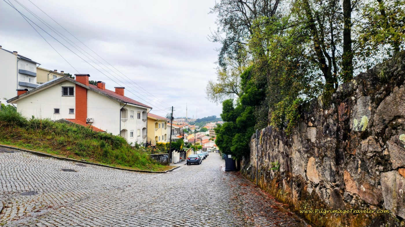 Rua Mirante in Canelas, First Glimpse of Porto