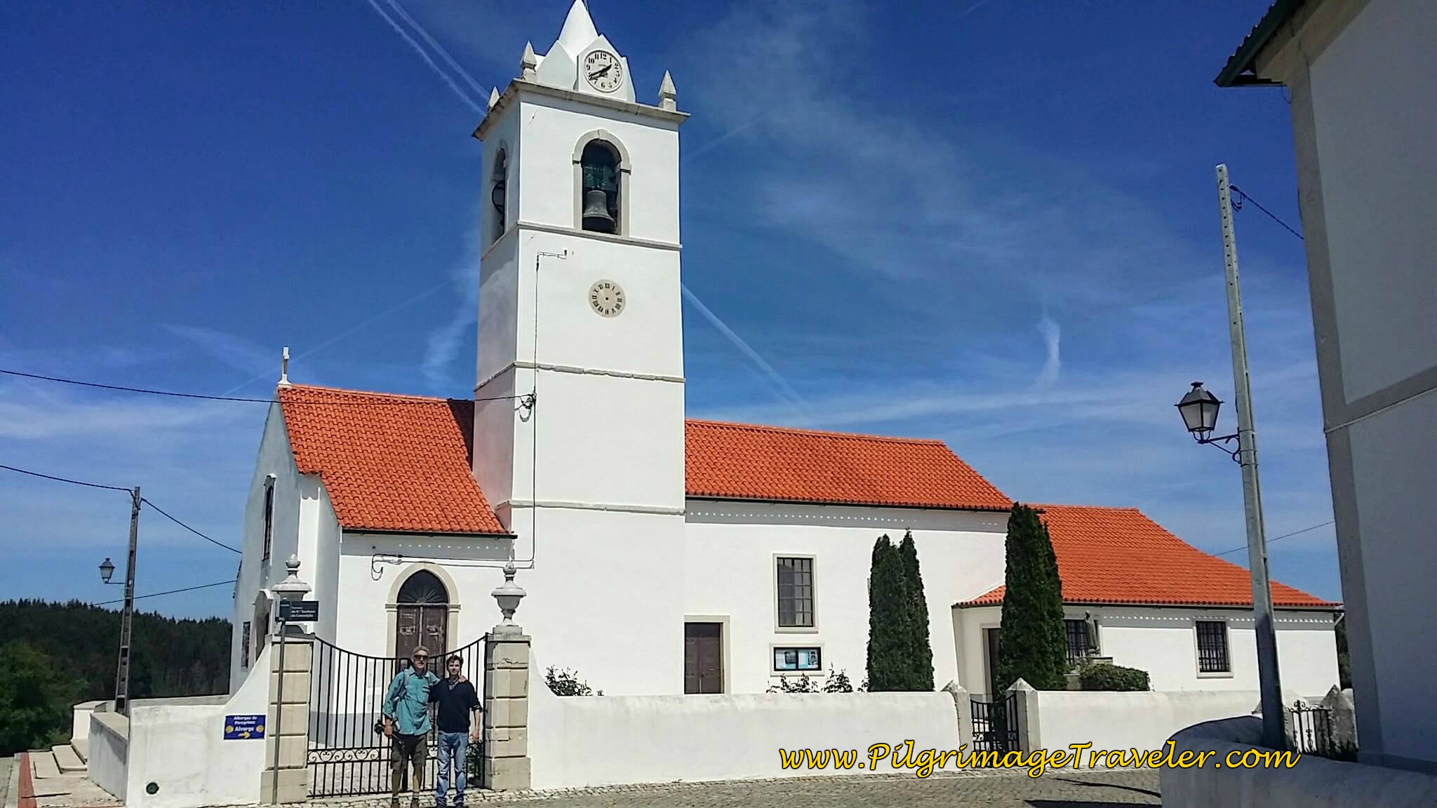 Prominent Church of Alvorge, Portugal