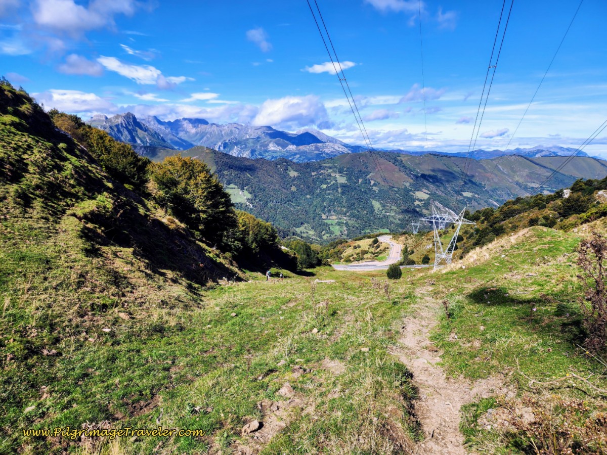 Difficult Descent on Puerto de Pajares